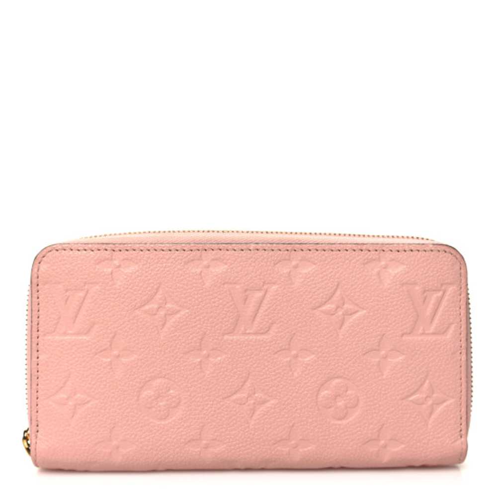 LOUIS VUITTON Empreinte Zippy Wallet Rose Poudre - image 1