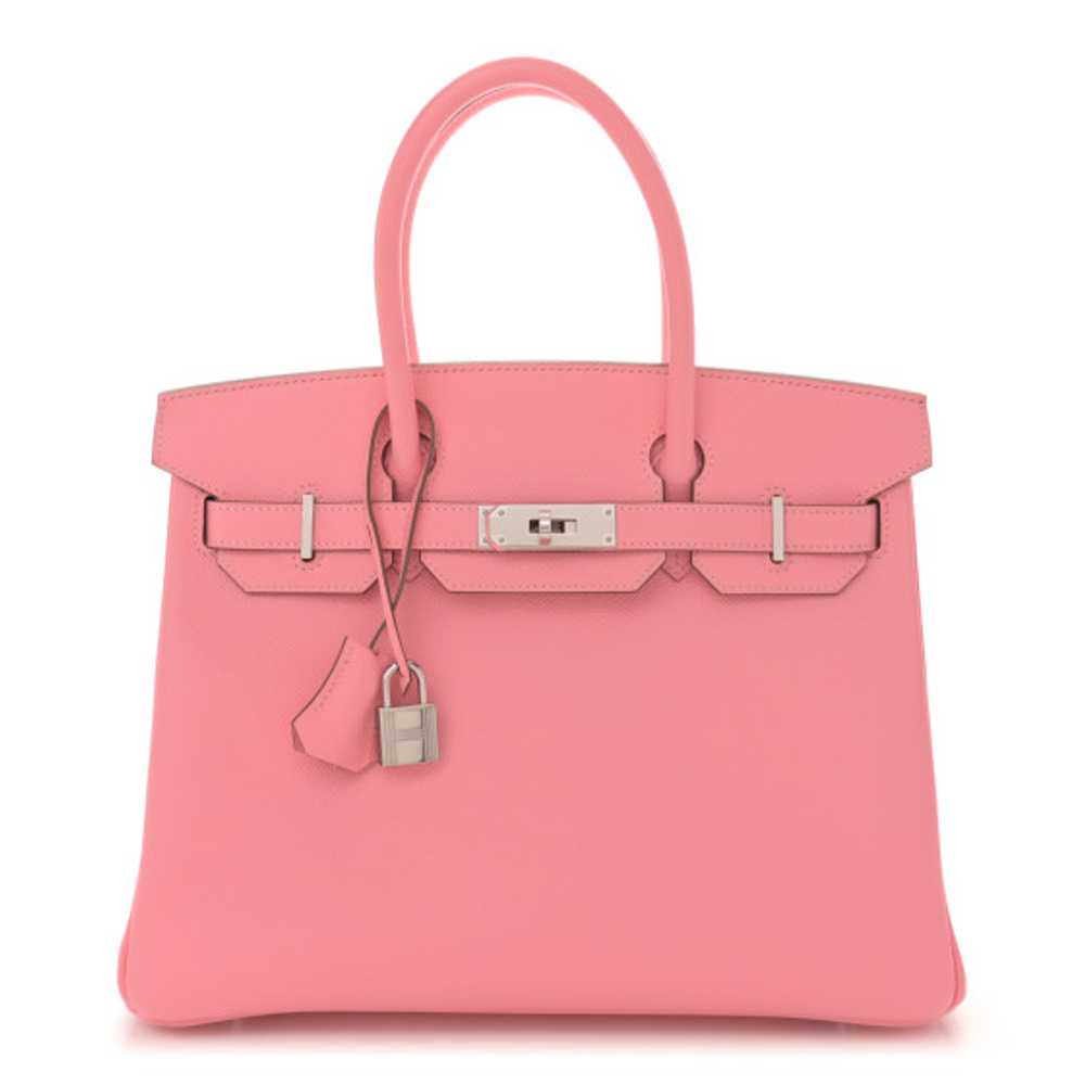 HERMES Epsom Birkin 30 Rose Confetti - image 1