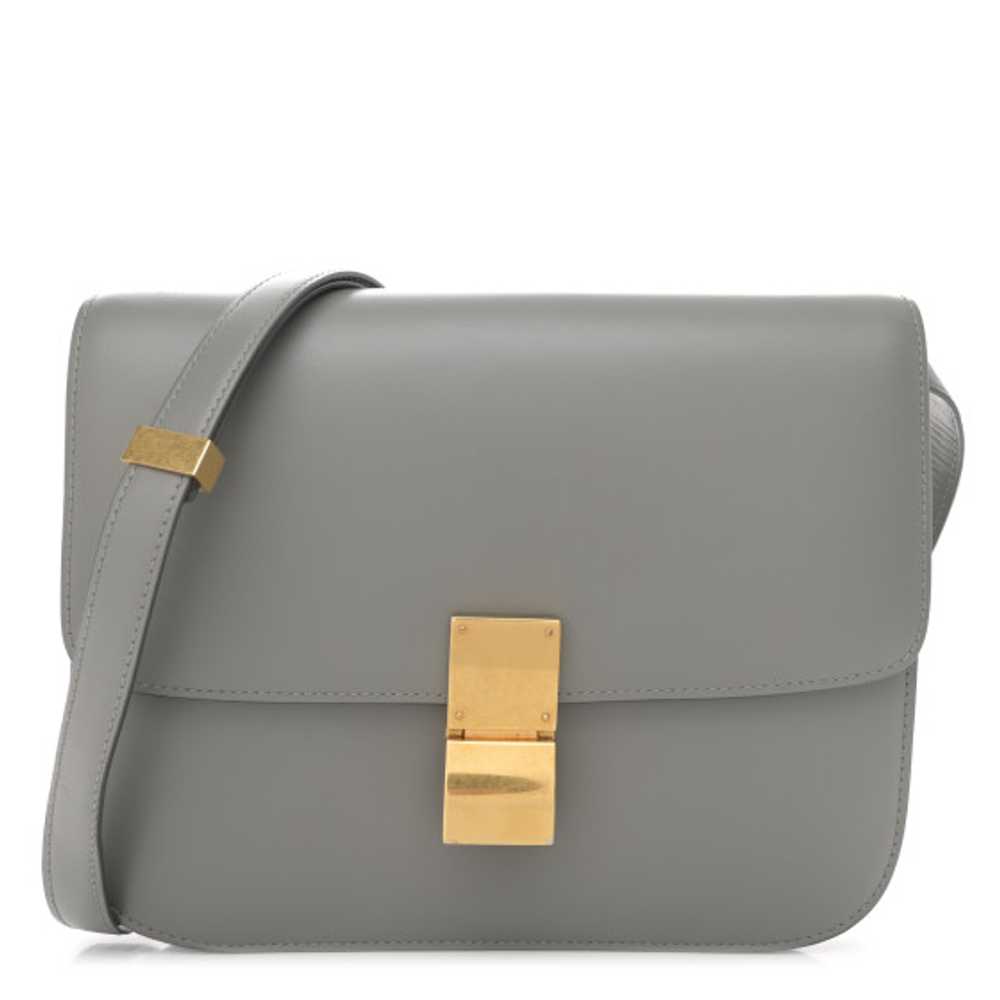 CELINE Box Calfskin Medium Classic Box Flap Bag L… - image 1