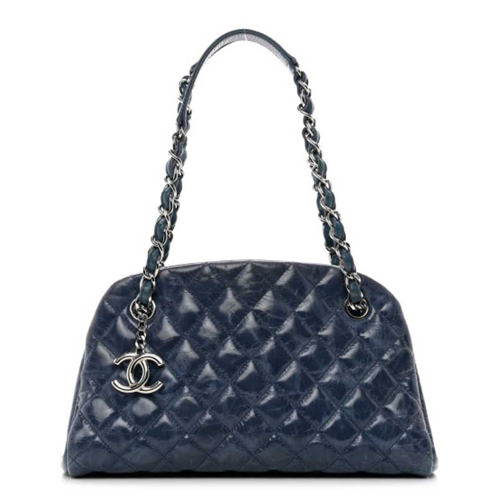 CHANEL Aged Calfskin Quilted Small Just Mademoise… - image 1