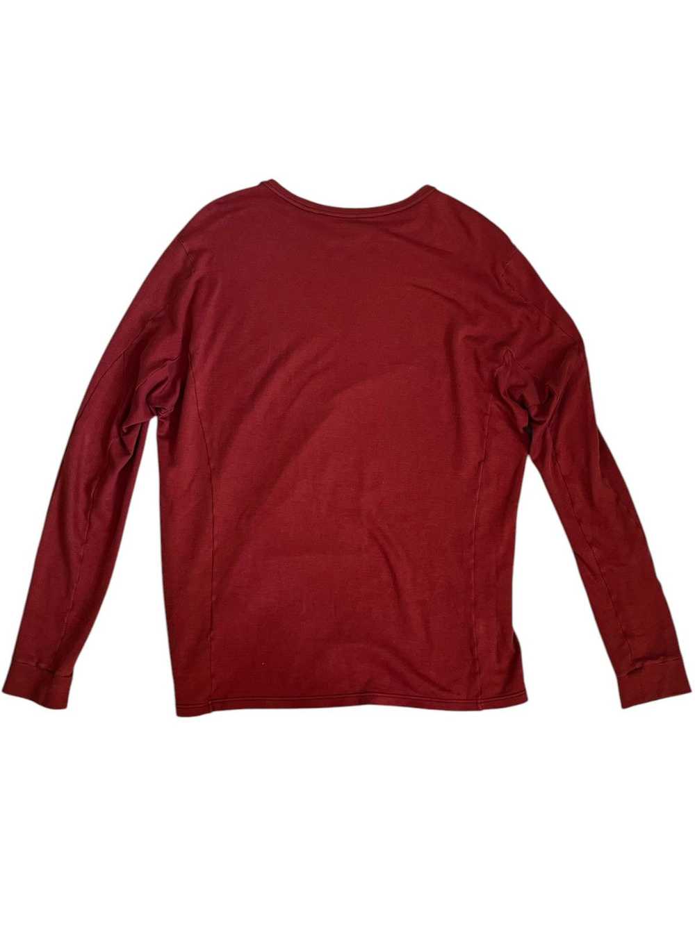 Devoa Devoa 2020SS Long Sleeve Cotton Jersey Oran… - image 2