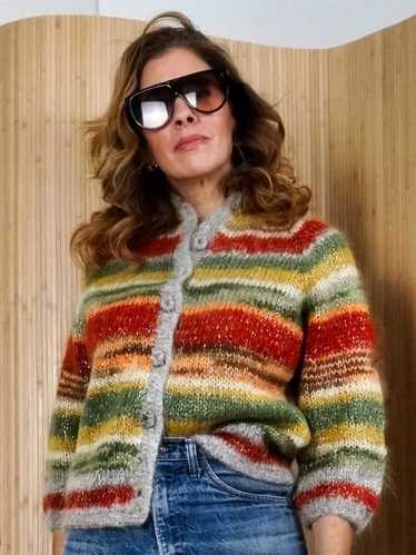 60's Mohair Cardigan Sweater