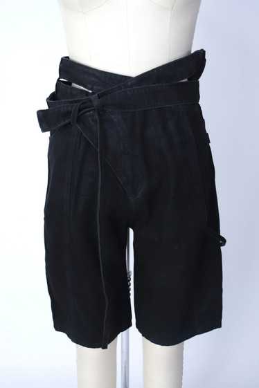 Ottolinger Denim Cut-Out Shorts - image 1