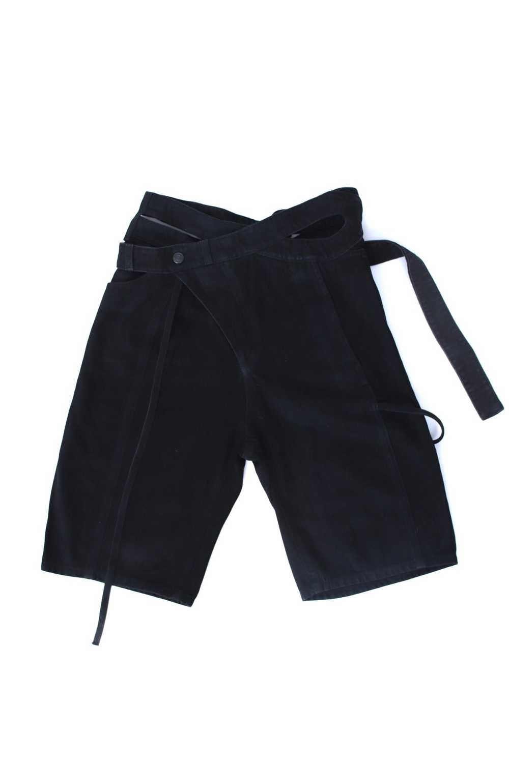 Ottolinger Denim Cut-Out Shorts - image 4