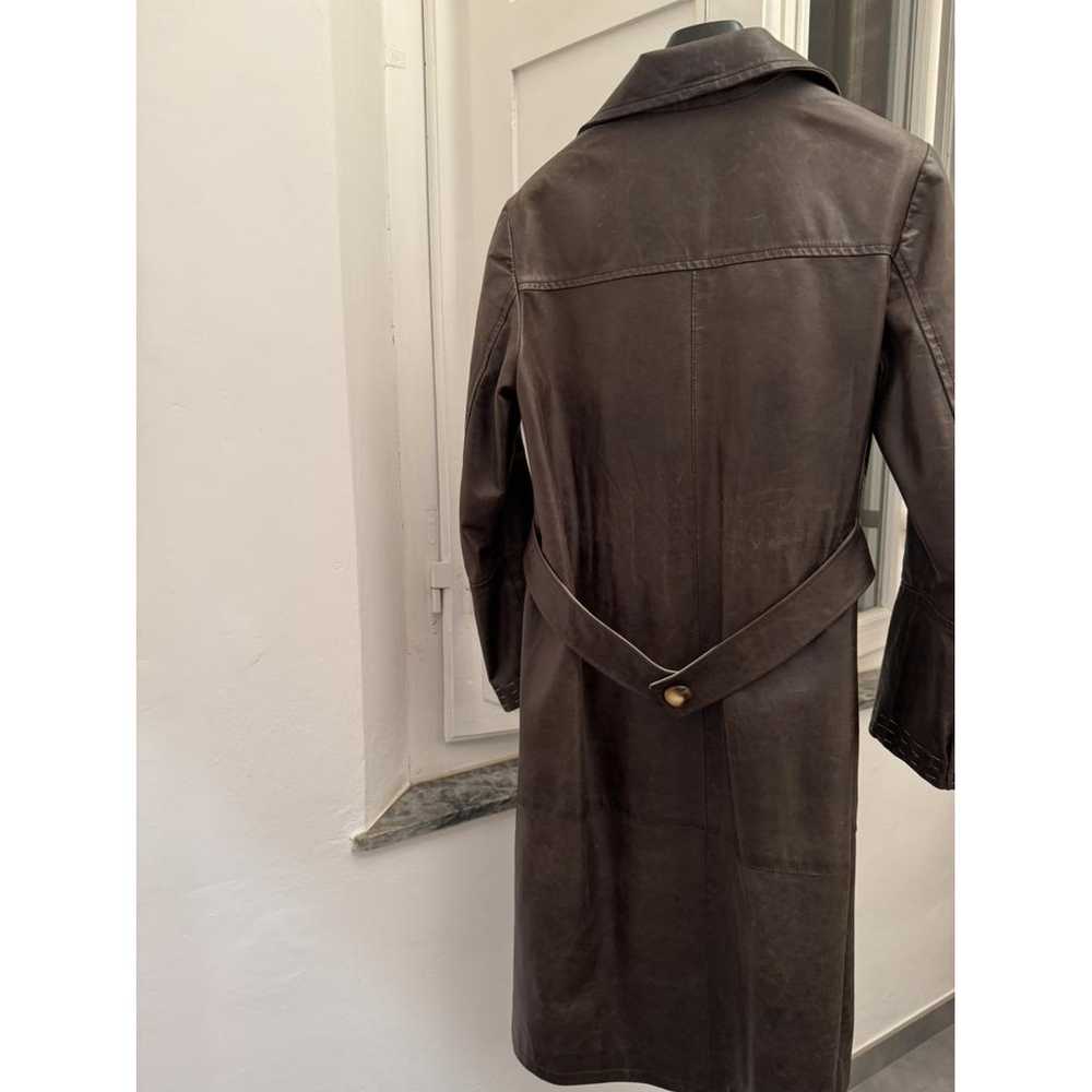 Philosophy Di Alberta Ferretti Leather biker jacket