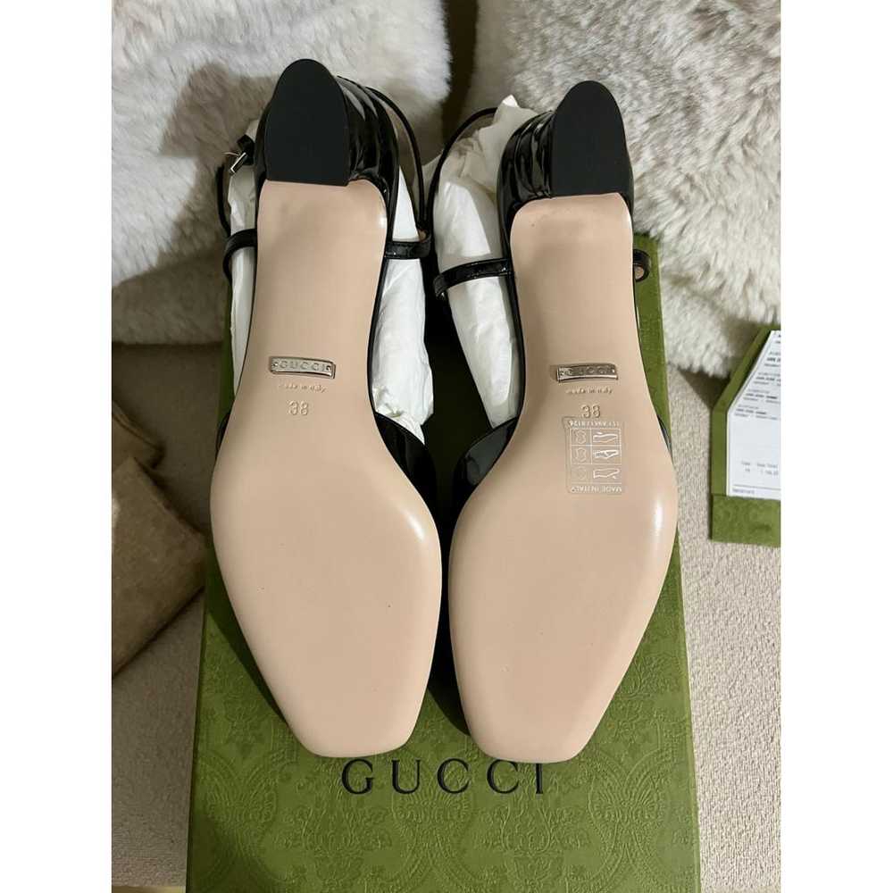 Gucci Gucci Signoria patent leather heels - image 10