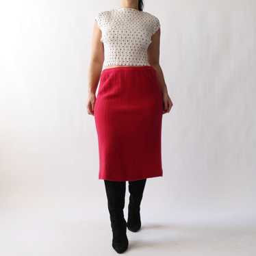 Vintage Lambswool/Angora Skirt - W29+ - image 1