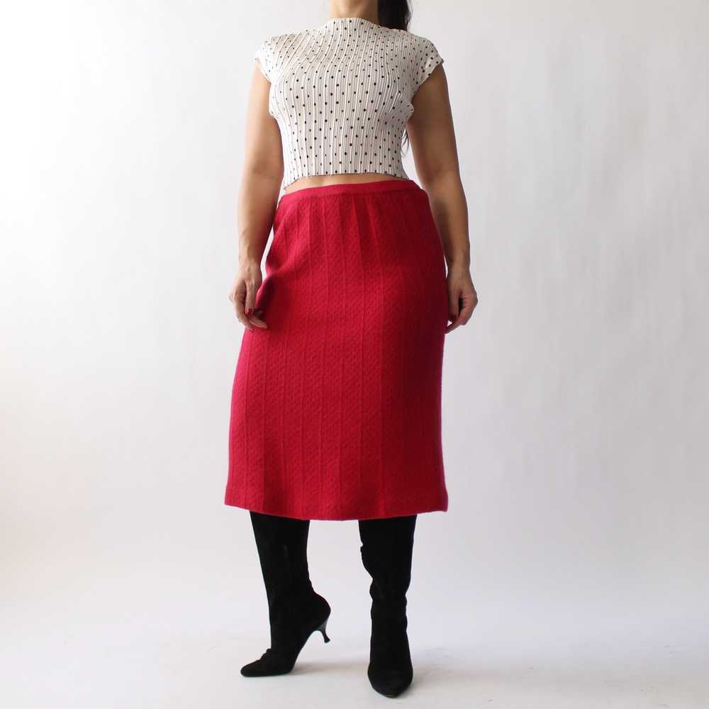 Vintage Lambswool/Angora Skirt - W29+ - image 4