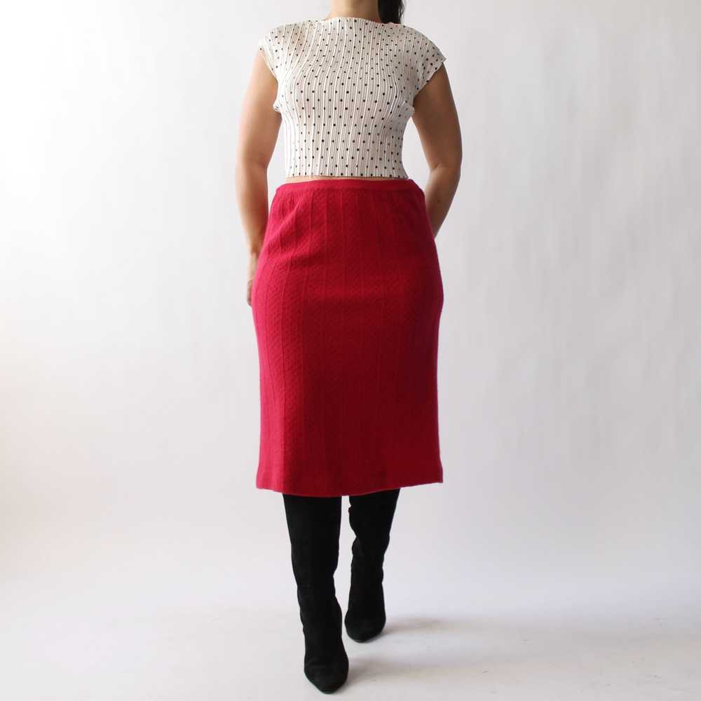 Vintage Lambswool/Angora Skirt - W29+ - image 5