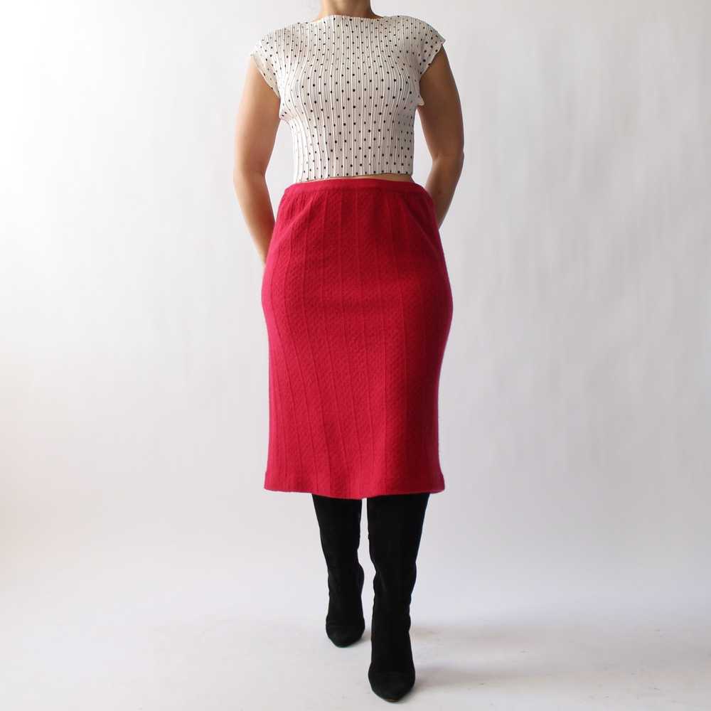 Vintage Lambswool/Angora Skirt - W29+ - image 6