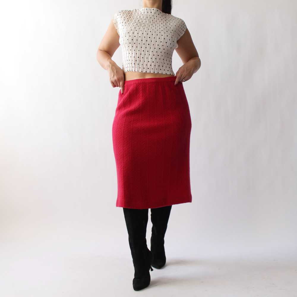 Vintage Lambswool/Angora Skirt - W29+ - image 7