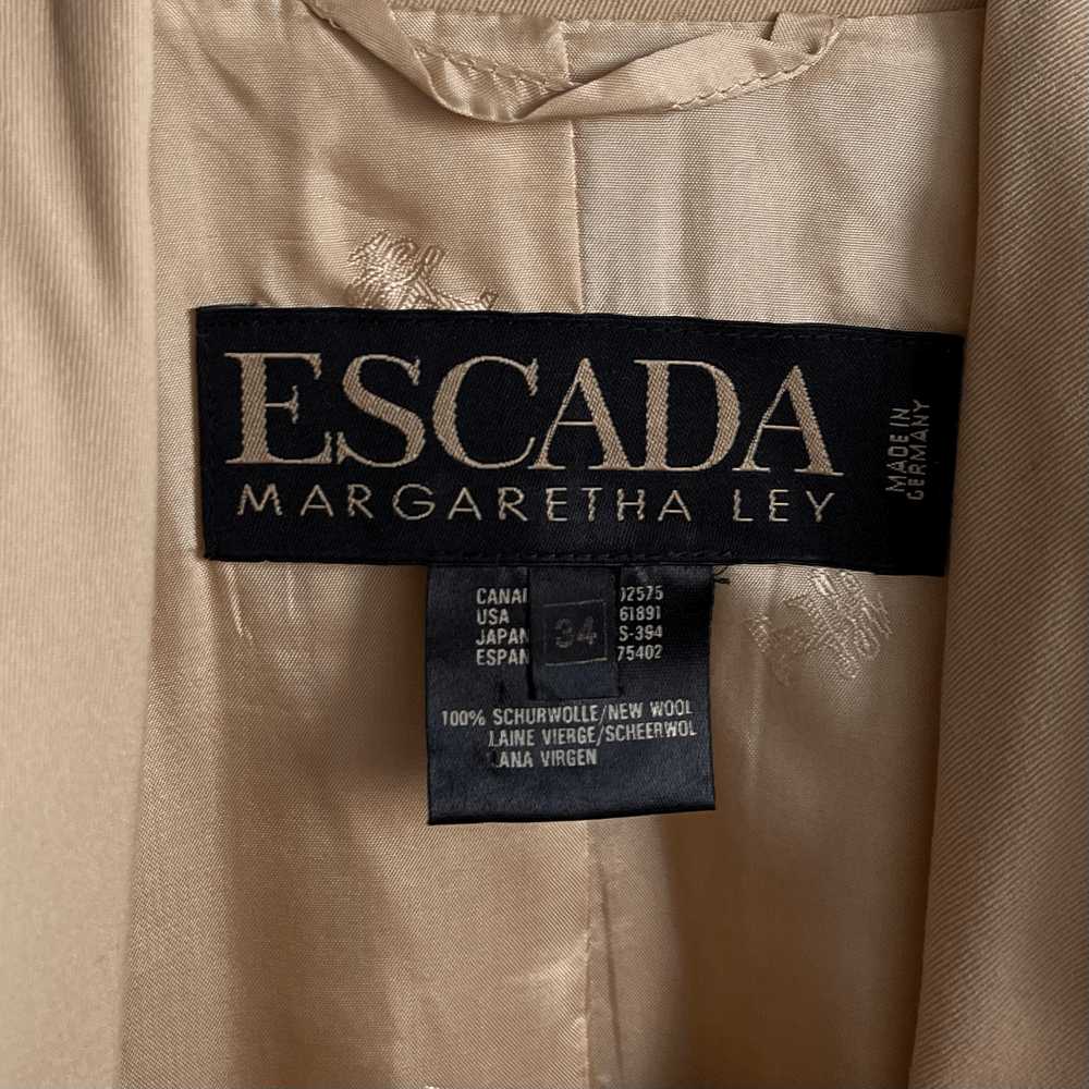 Vintage Escada Tailored Blazer - image 7