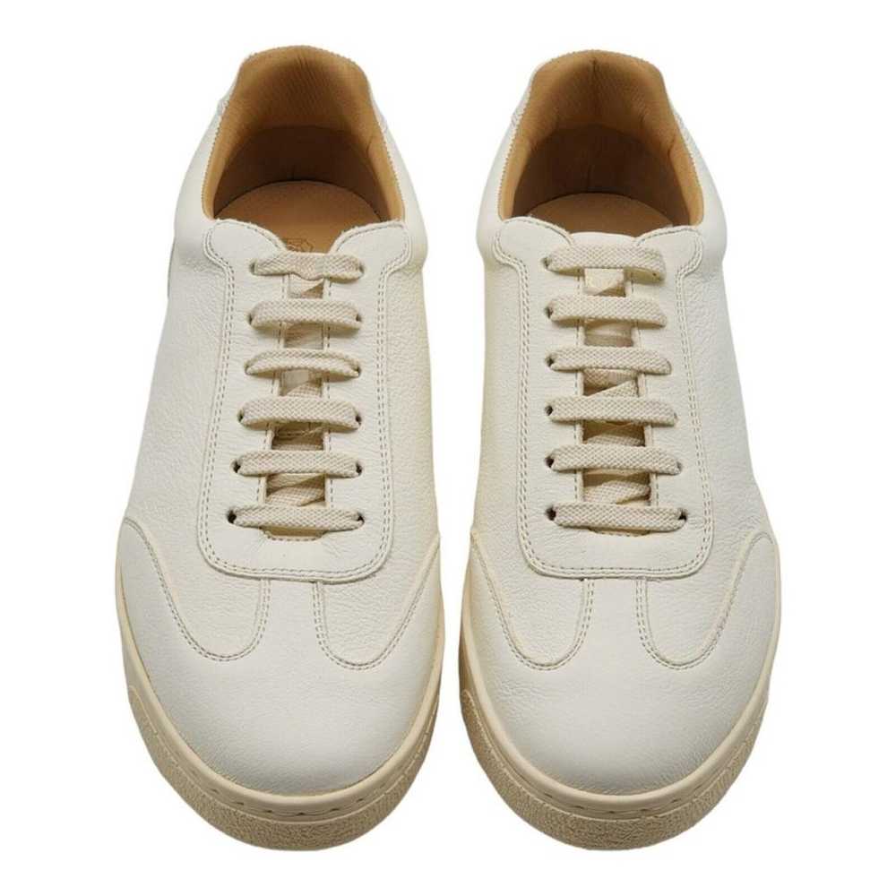 Brunello Cucinelli Leather low trainers - image 5