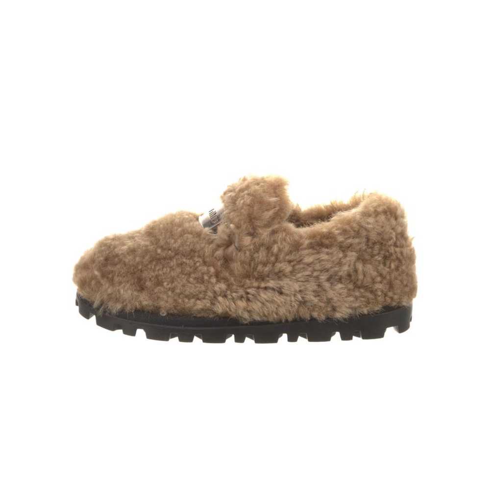 Miu Miu Faux fur flats - image 2