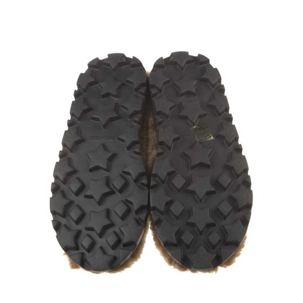 Miu Miu Faux fur flats - image 5