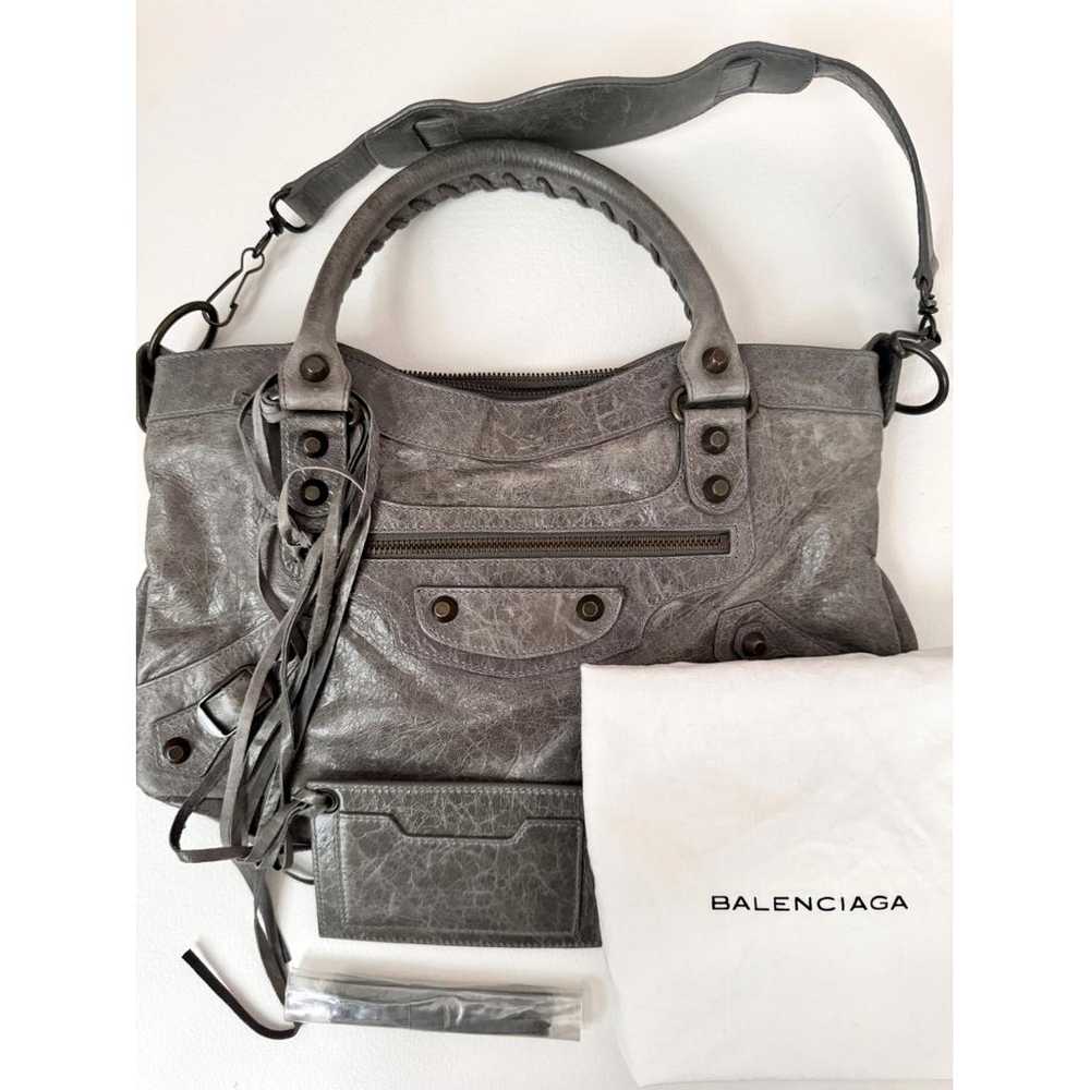 Balenciaga First leather handbag - image 11