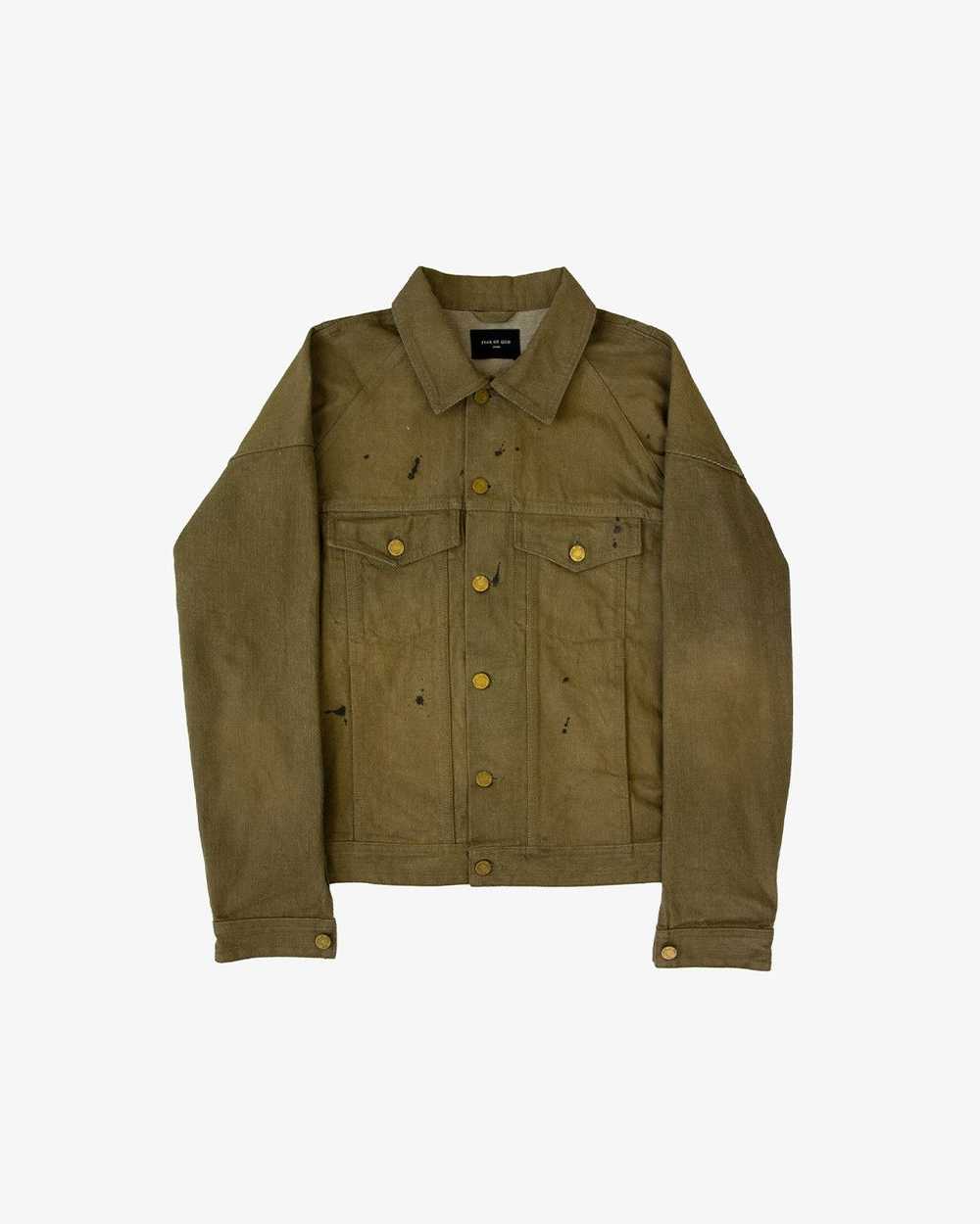 Fear of God FEAR OF GOD TREATED DENIM JACKET - image 1