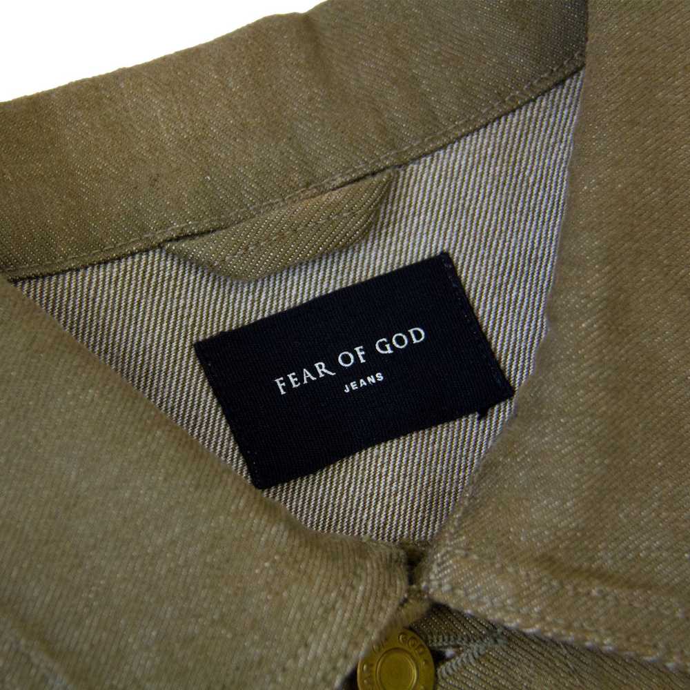 Fear of God FEAR OF GOD TREATED DENIM JACKET - image 3