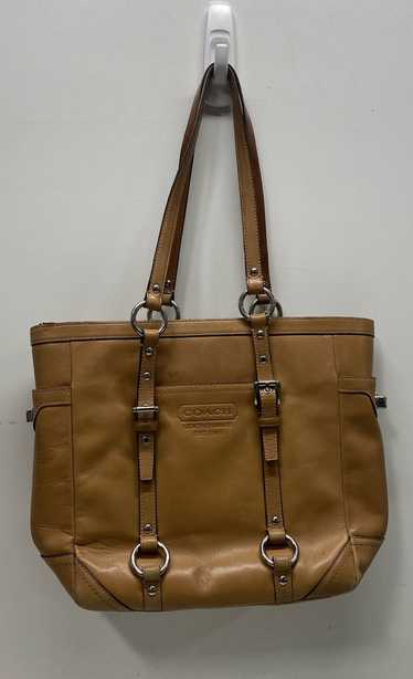 COACH F11524 Leather Tote Bag