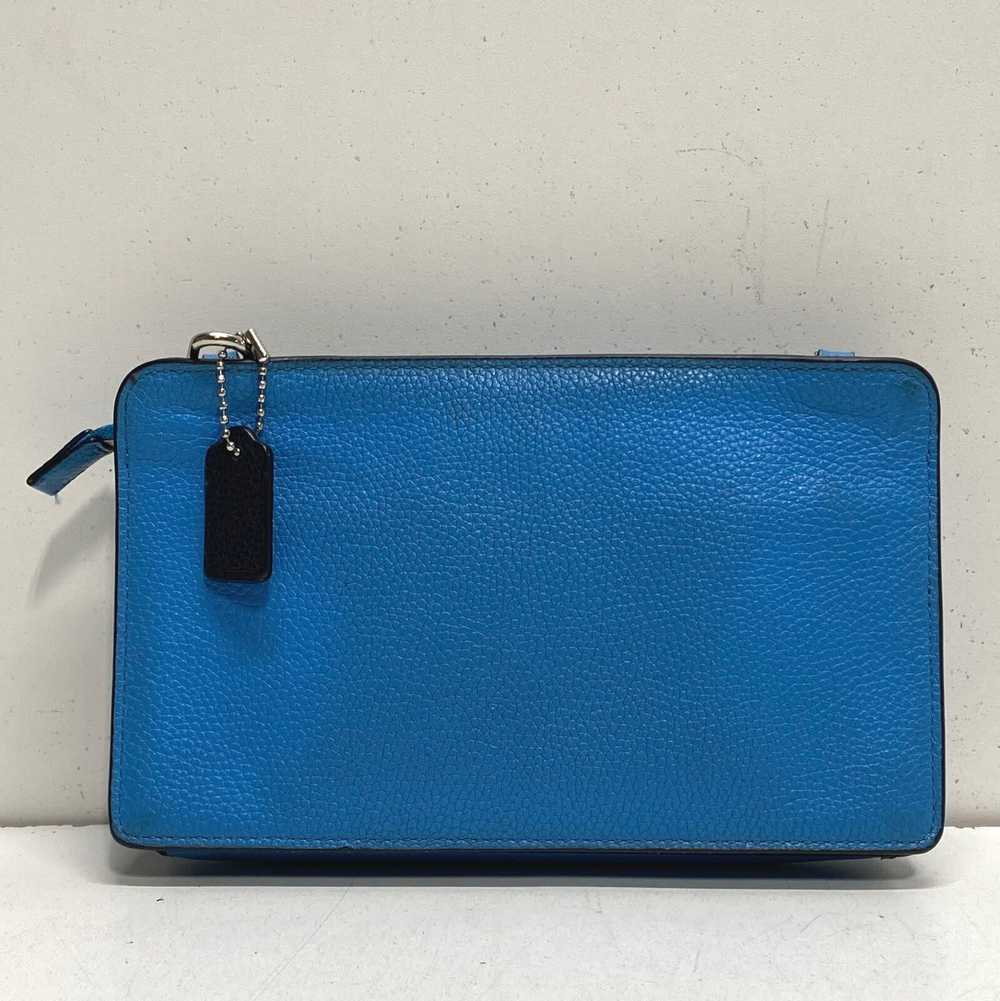 Coach Baby Blue Leather Mini Shoulder Bag - image 2