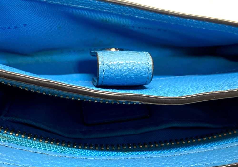 Coach Baby Blue Leather Mini Shoulder Bag - image 5