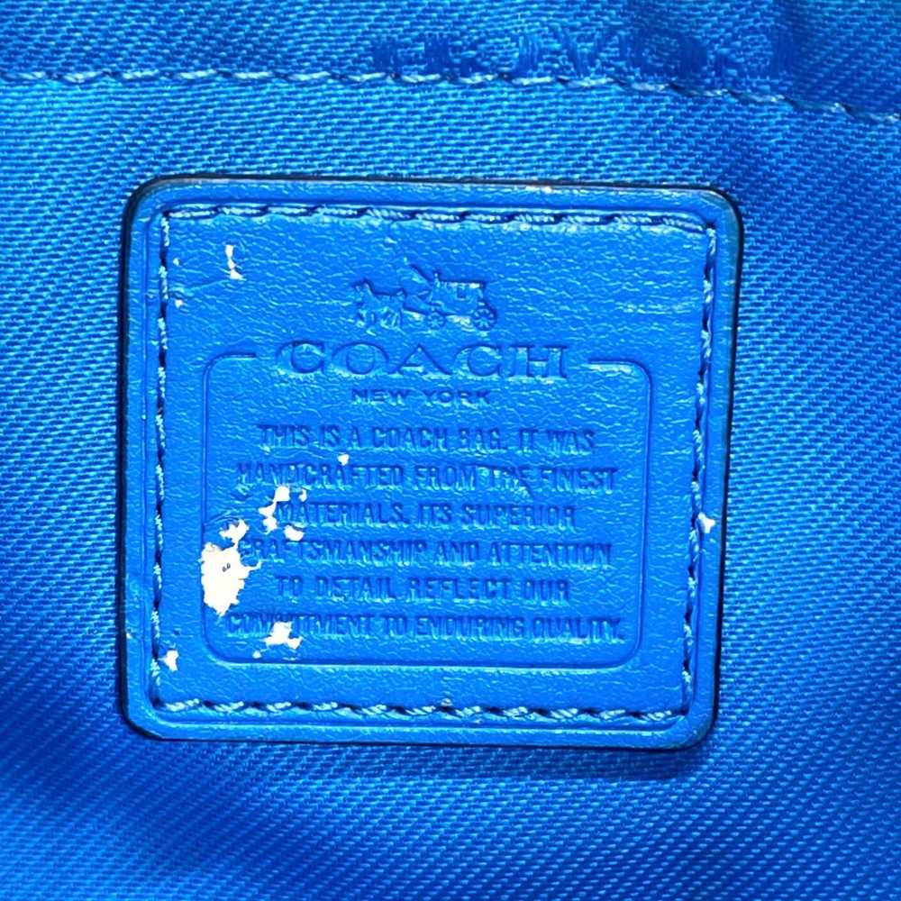 Coach Baby Blue Leather Mini Shoulder Bag - image 6