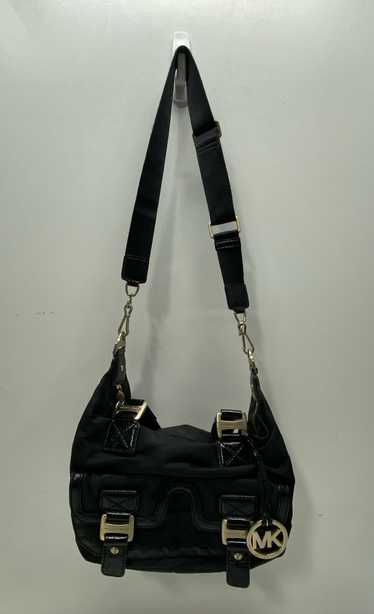 Michael Kors Black Nylon Double Pocket Bag