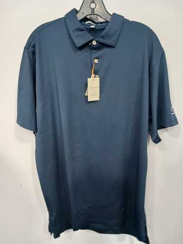 Peter Millar Navy Polo Shirt Size L NWT