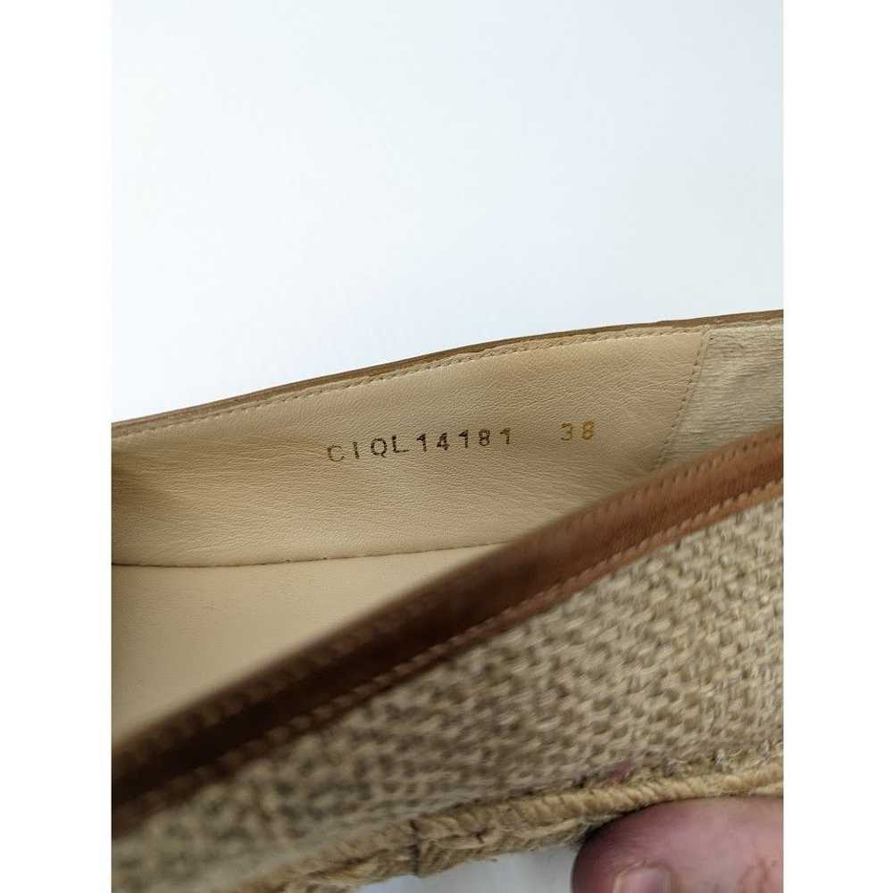 Stuart Weitzman Cheetah print leather espadrilles… - image 11