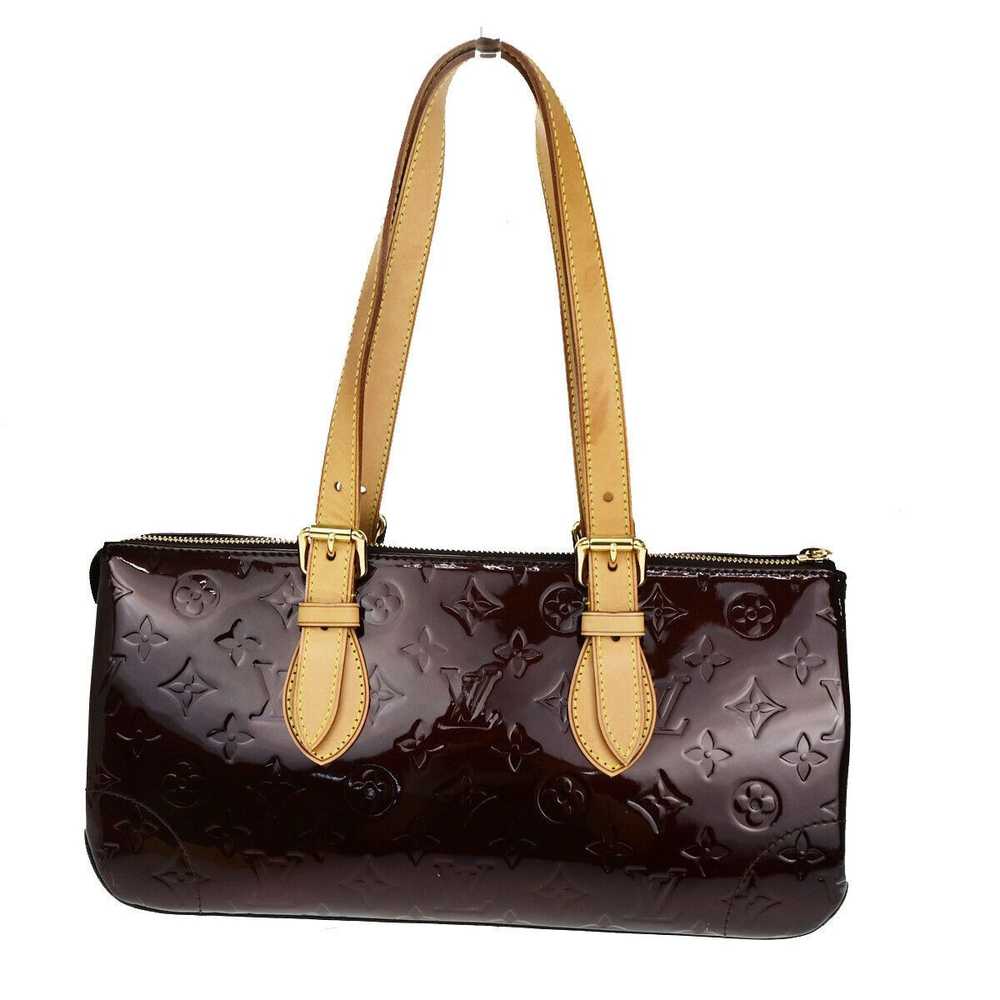 Louis Vuitton Rosewood Burgundy Patent Leather Sh… - image 2