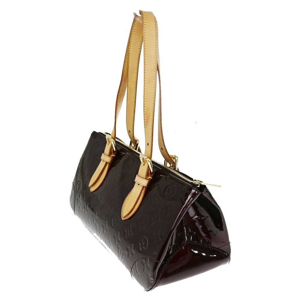 Louis Vuitton Rosewood Burgundy Patent Leather Sh… - image 4