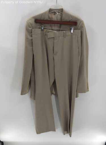 BOSS HUGO BOSS Wool Pants Suit in Tan SZ 40R