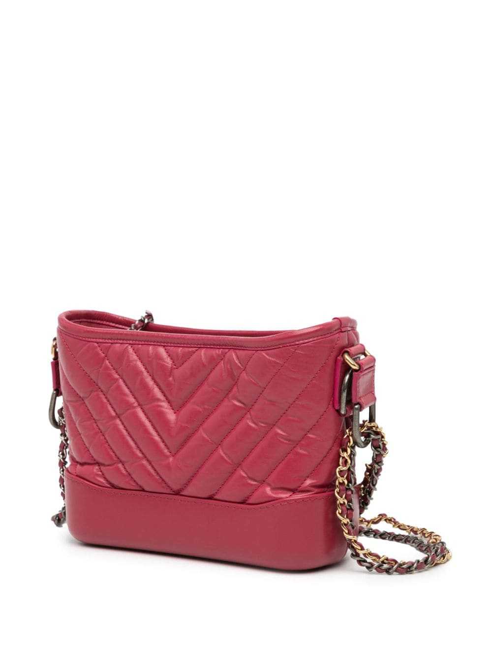 CHANEL Pre-Owned 2018-2019 Small Chevron Aged Cal… - image 2