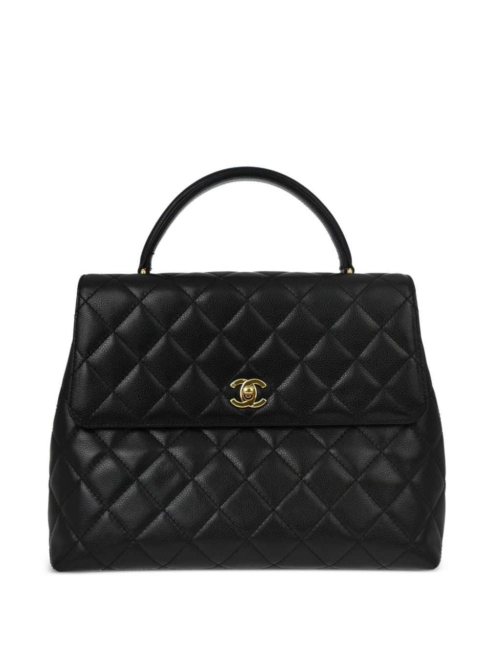 CHANEL Pre-Owned 2002 Top Handle handbag - Black - image 1