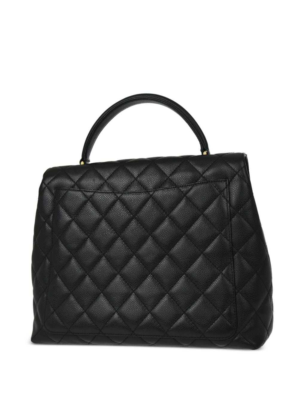 CHANEL Pre-Owned 2002 Top Handle handbag - Black - image 2