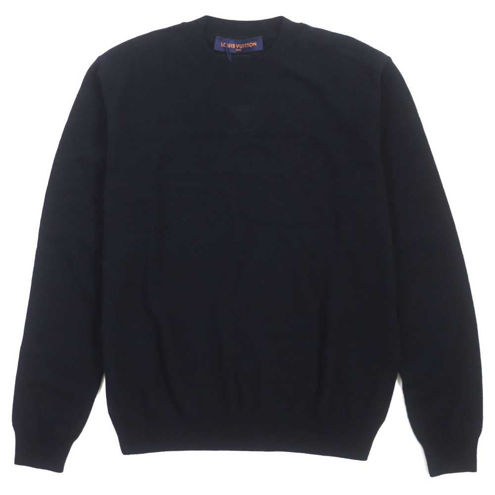 LOUIS VUITTON sweater cashmere Dark navy S - image 1