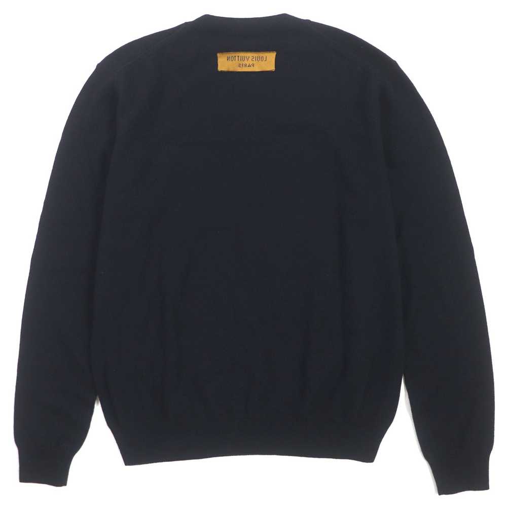 LOUIS VUITTON sweater cashmere Dark navy S - image 4