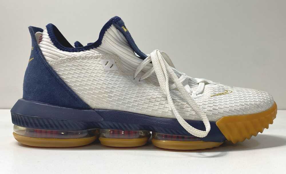 Nike LeBron XVI Low Team USA Sneakers White 14 - image 1