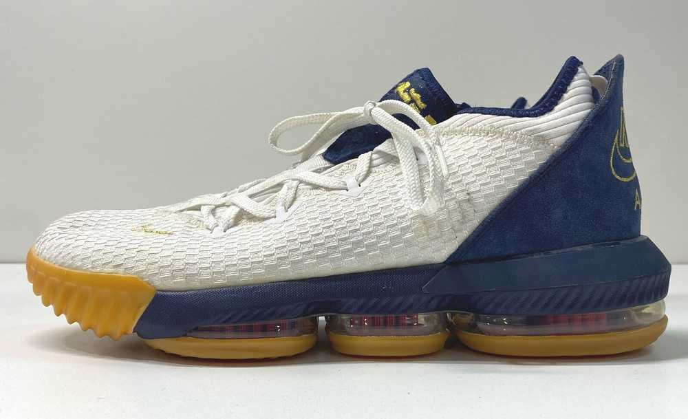 Nike LeBron XVI Low Team USA Sneakers White 14 - image 2