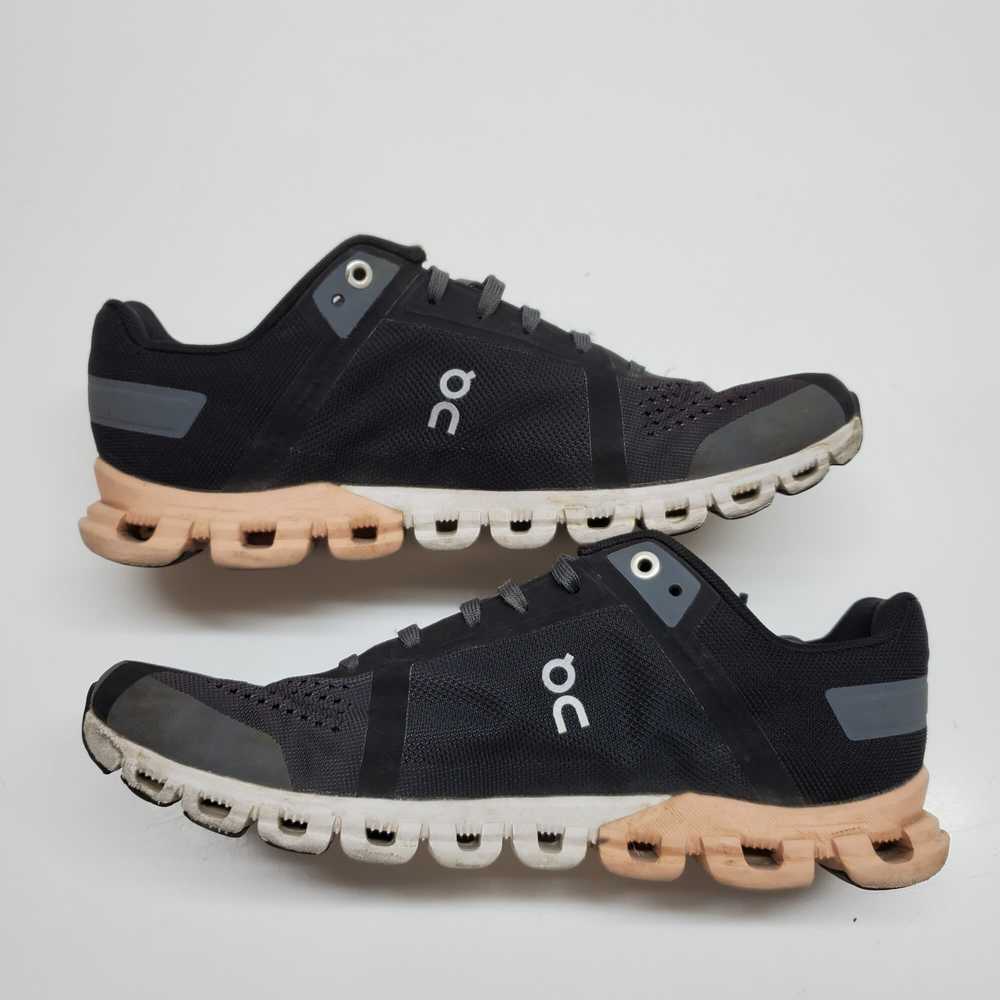 WOMEN'S ON CLOUD RUNNER BLACK/PEACH/GREY SIZE 7.5 - image 2