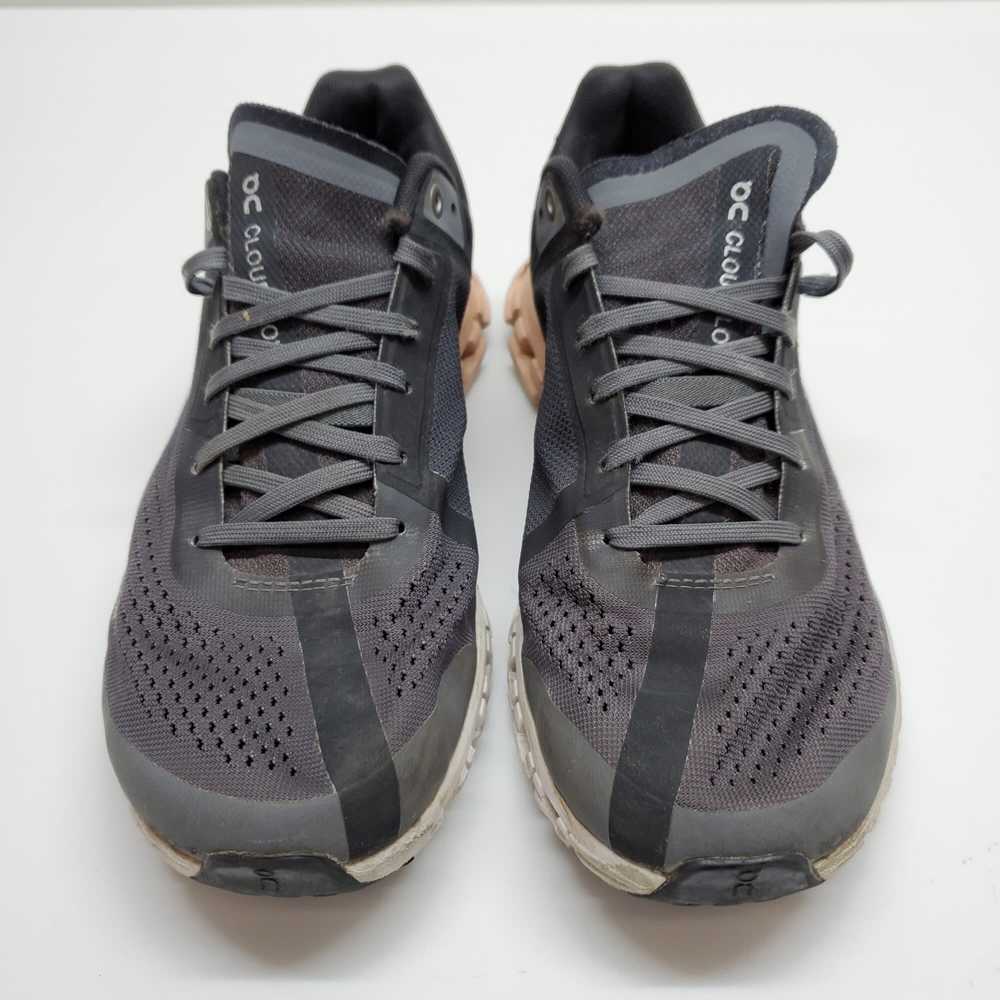 WOMEN'S ON CLOUD RUNNER BLACK/PEACH/GREY SIZE 7.5 - image 3