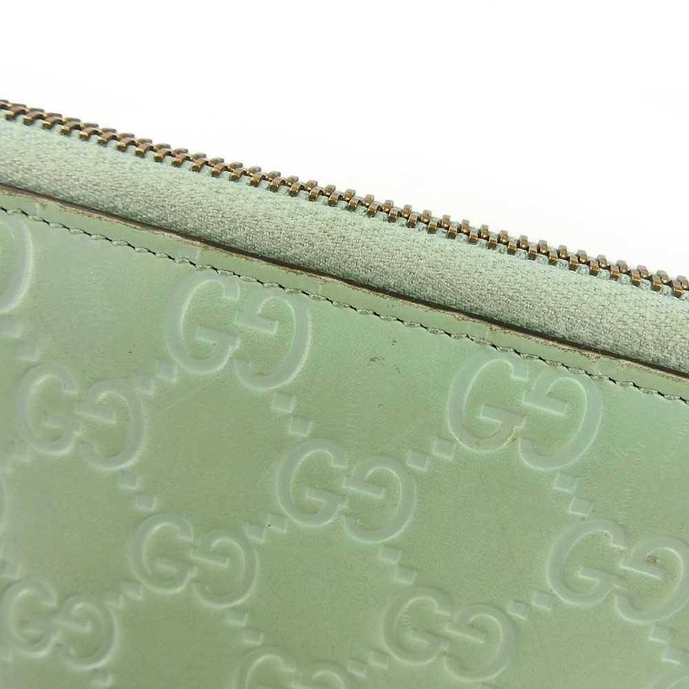 Gucci Gucci GUCCI Zip Around Wallet Sima Leather … - image 7