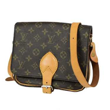 Louis Vuitton Cartouchiere Brown Canvas Shoulder … - image 1