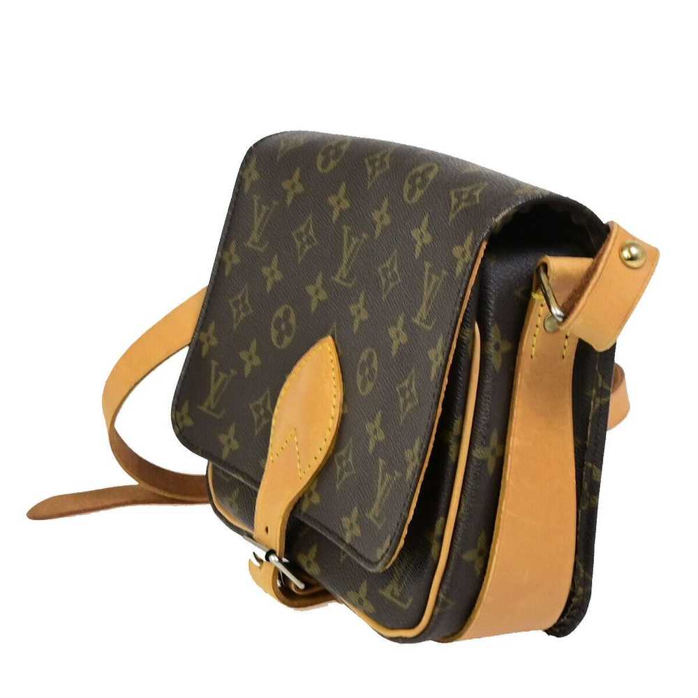 Louis Vuitton Cartouchiere Brown Canvas Shoulder … - image 3