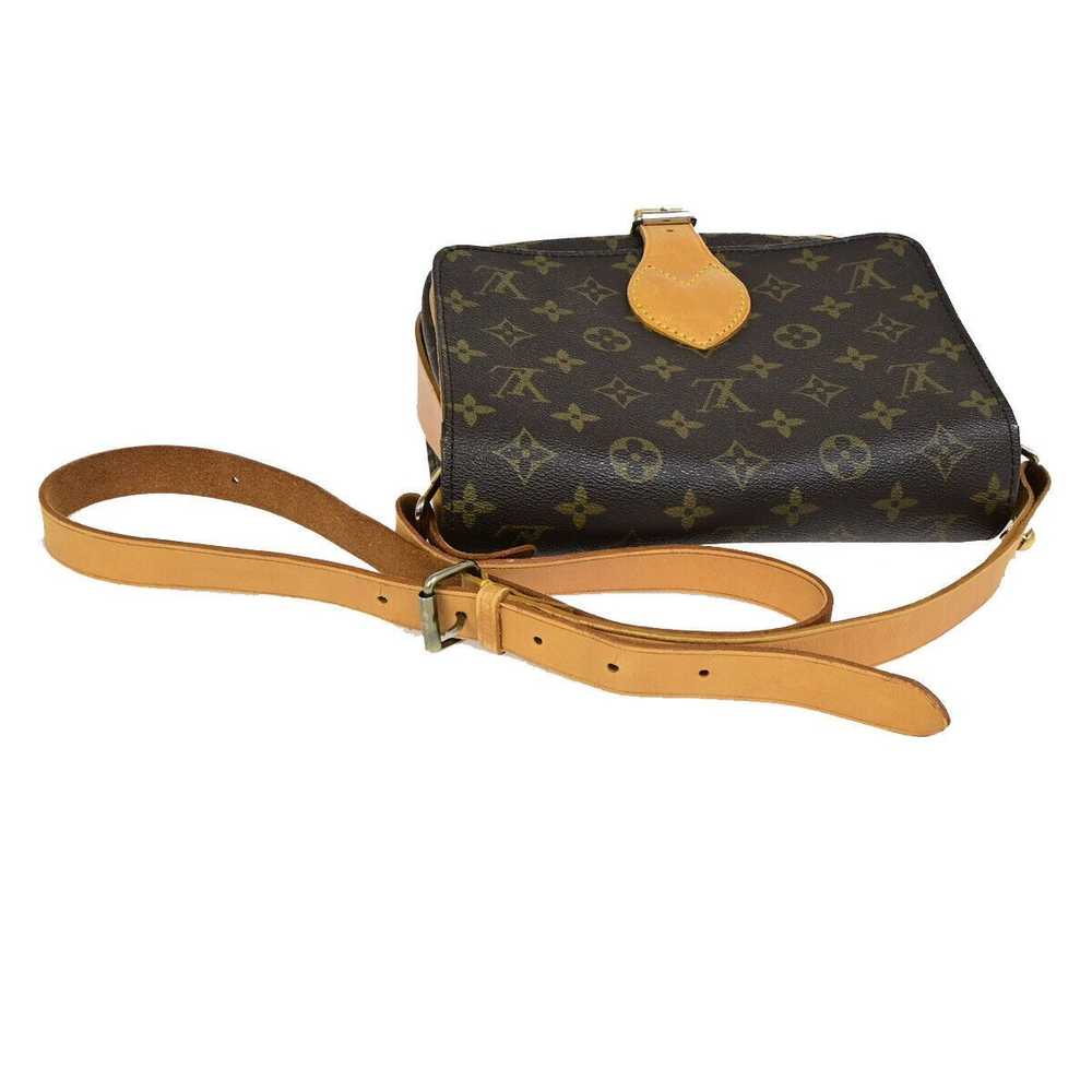 Louis Vuitton Cartouchiere Brown Canvas Shoulder … - image 5