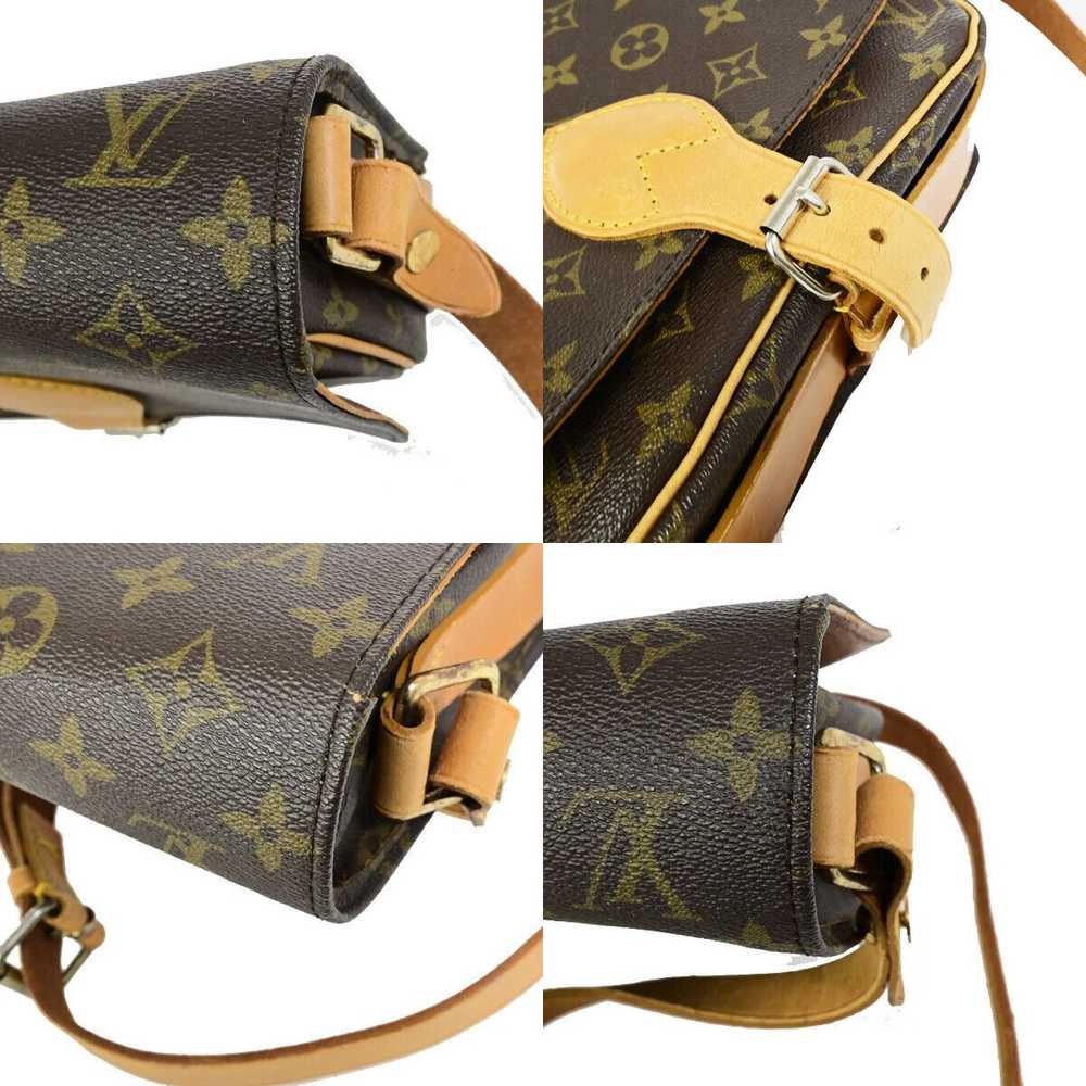 Louis Vuitton Cartouchiere Brown Canvas Shoulder … - image 7