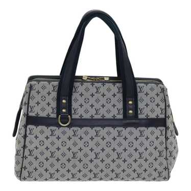 Louis Vuitton Josephine Blue Canvas Handbag (Pre-… - image 1