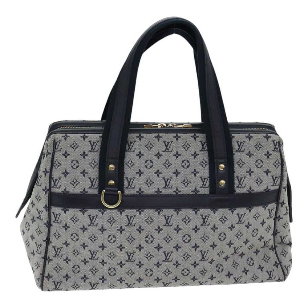 Louis Vuitton Josephine Blue Canvas Handbag (Pre-… - image 2