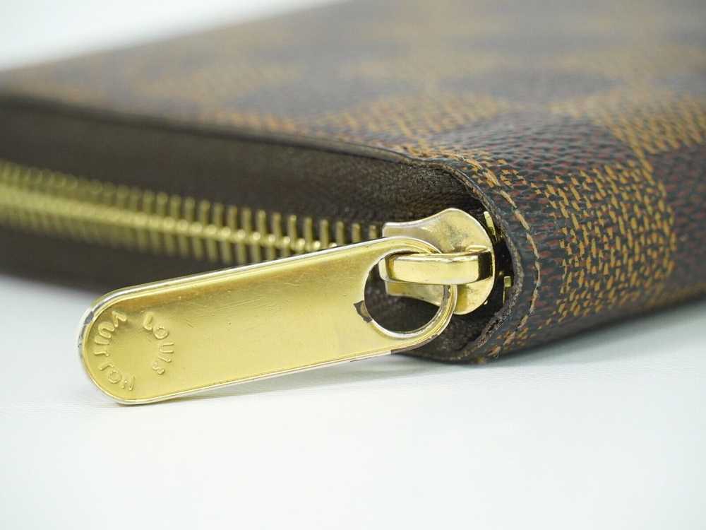 Louis Vuitton Zippy Brown Canvas Wallet (Pre-Owne… - image 6