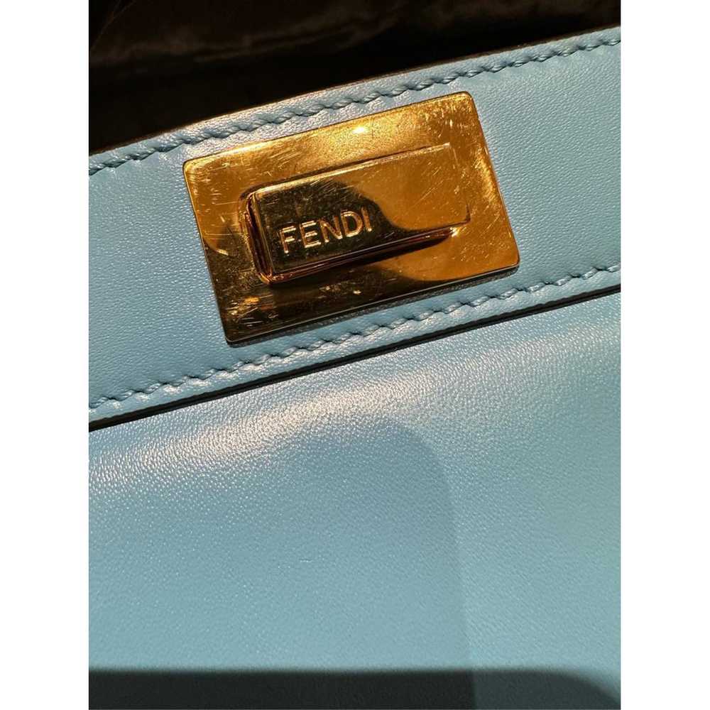 Fendi Peekaboo IseeU leather handbag - image 9